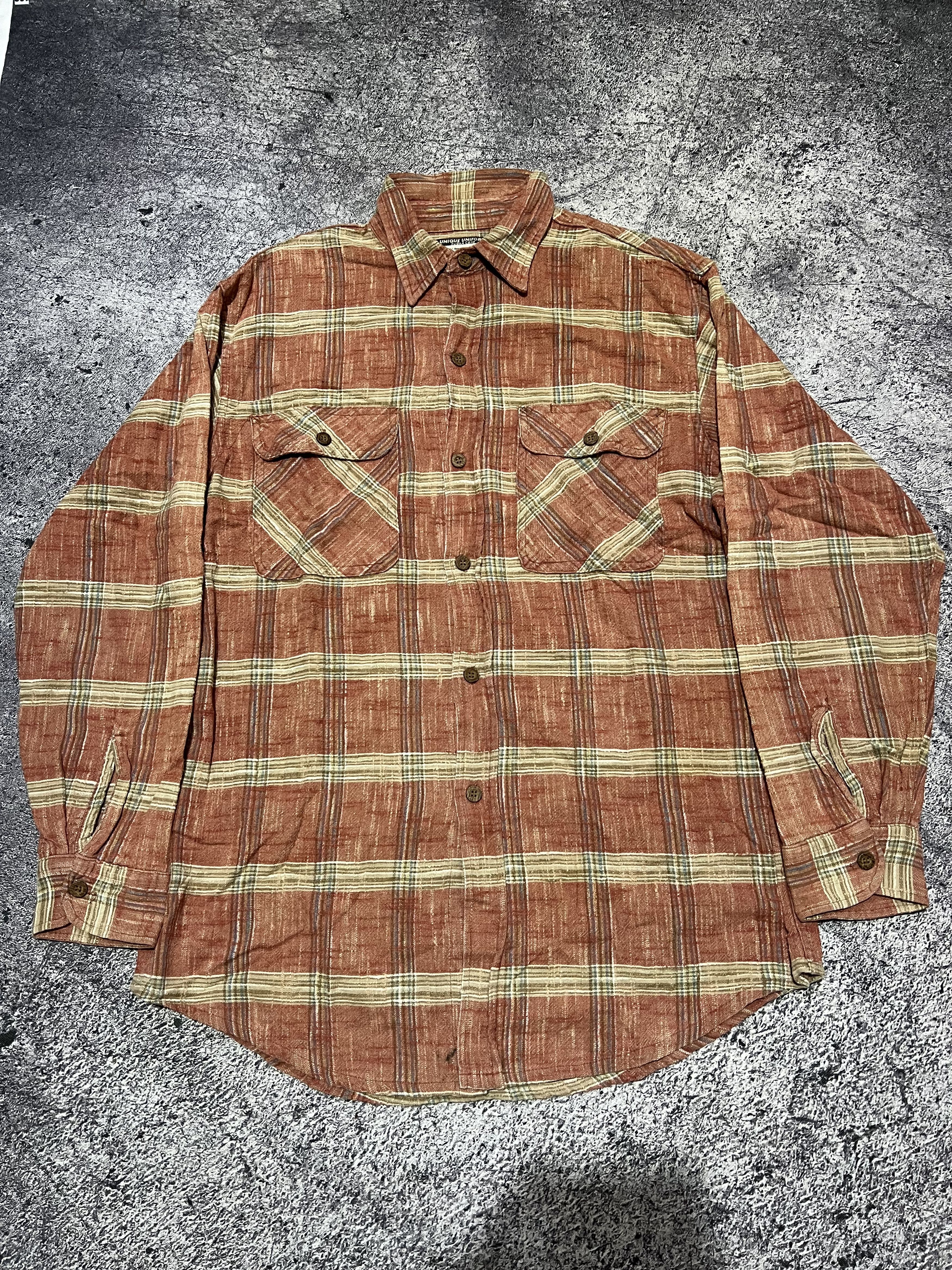 Mister Freedom × Sugar Cane 2000s Archival Toyo Enterprises Kapital Flannel Shirt y2k Size US M / EU 48-50 / 2 - 1 Thumbnail