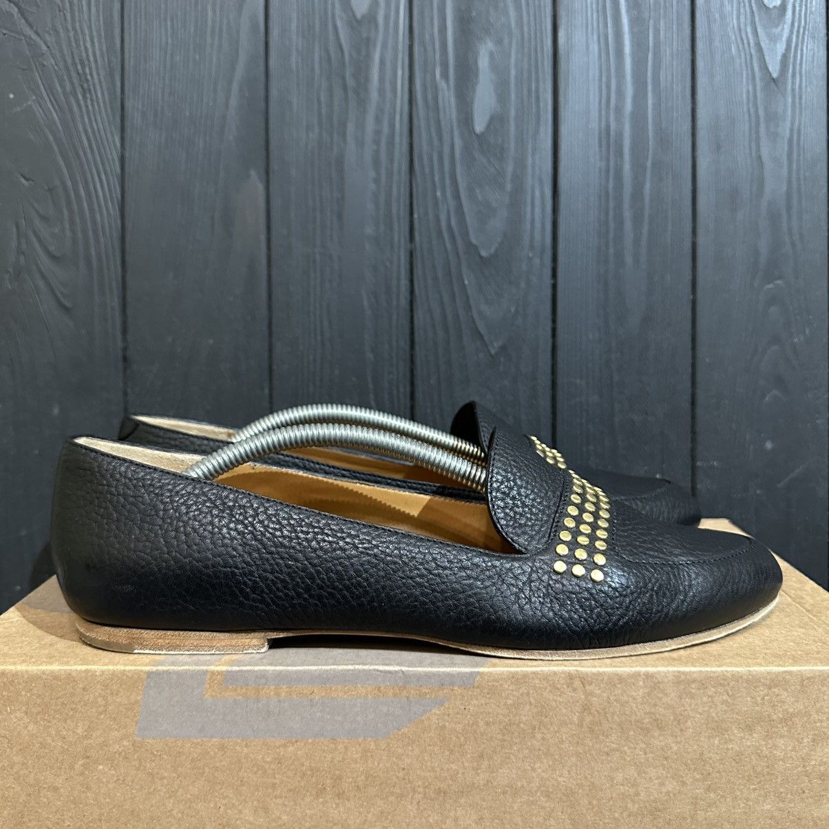Chloe CHLOE - Studded Leather Women’s Loafers Flats Size 40 Size US 10 / IT 40 - 1 Thumbnail
