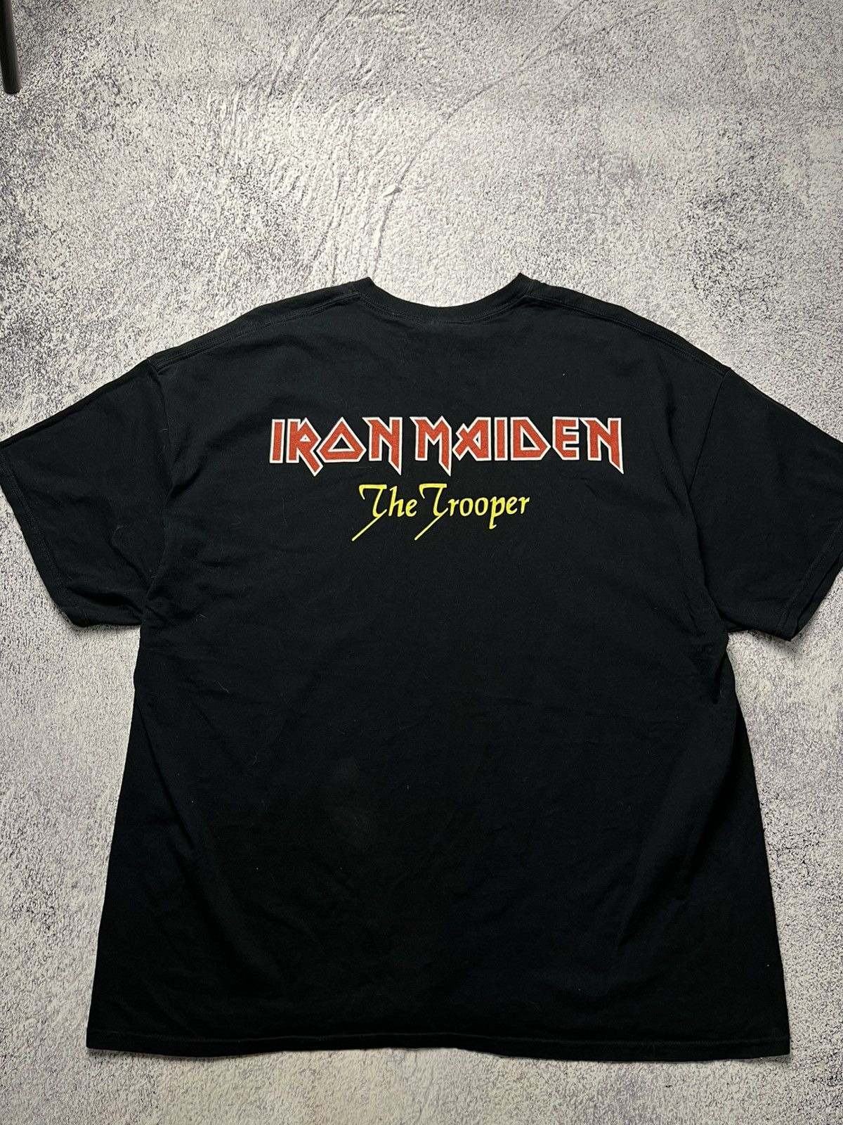 Band Tees Vintage Iron Maiden T-Shirt The Trooper 2013 Band Rock Y2K Size US XXL / EU 58 / 5 - 17 Thumbnail