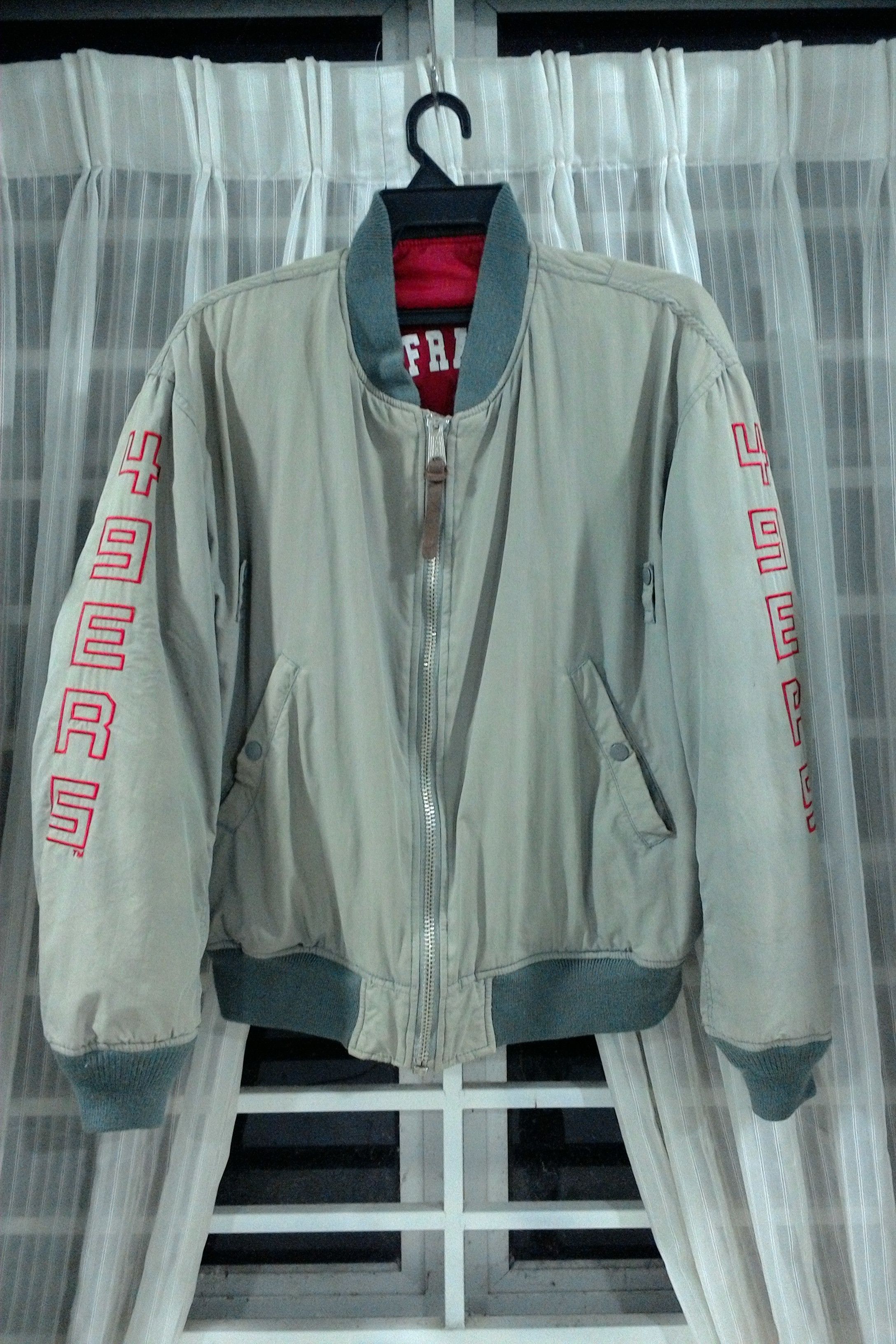 NFL × Vintage NFL Reversible Bombers Jacket Size L / US 10 / IT 46 - 2 Thumbnail
