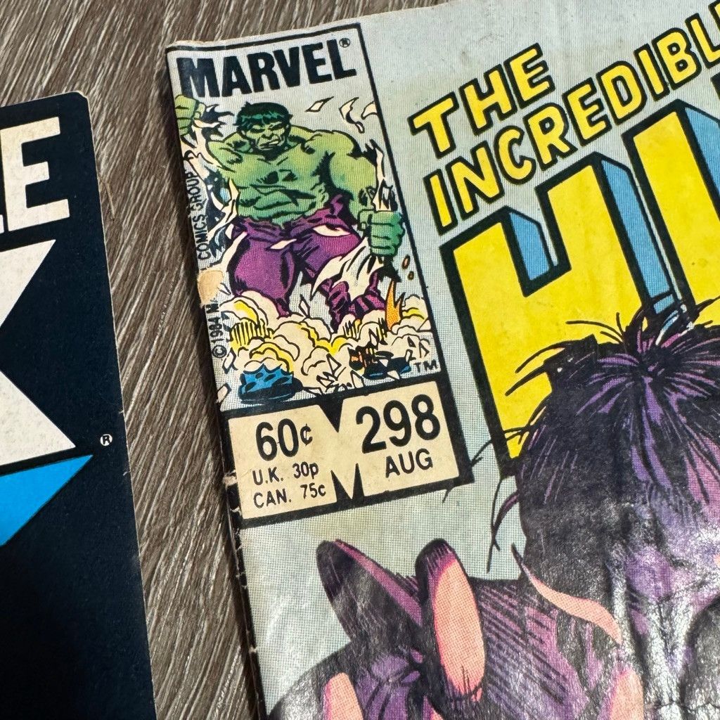 Marvel Comics 1984 1985 Marvel The Incredible Hulk Comic Books Bundle Lot Size ONE SIZE - 5 Thumbnail