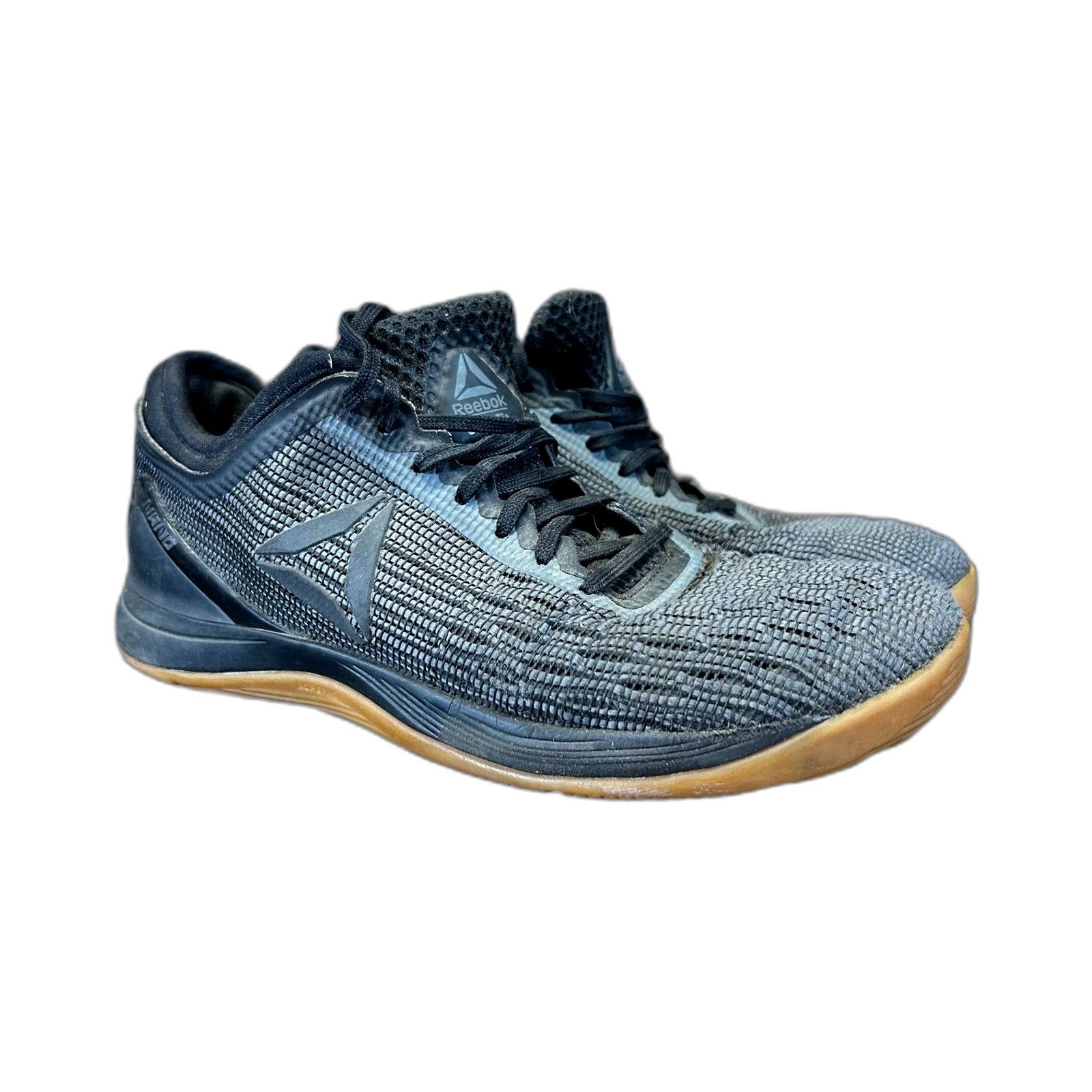 Reebok Reebok Crossfit Nano 8.0 Black Gum Athletic Training Gym Sho Size US 7 / EU 40 - 2 Thumbnail