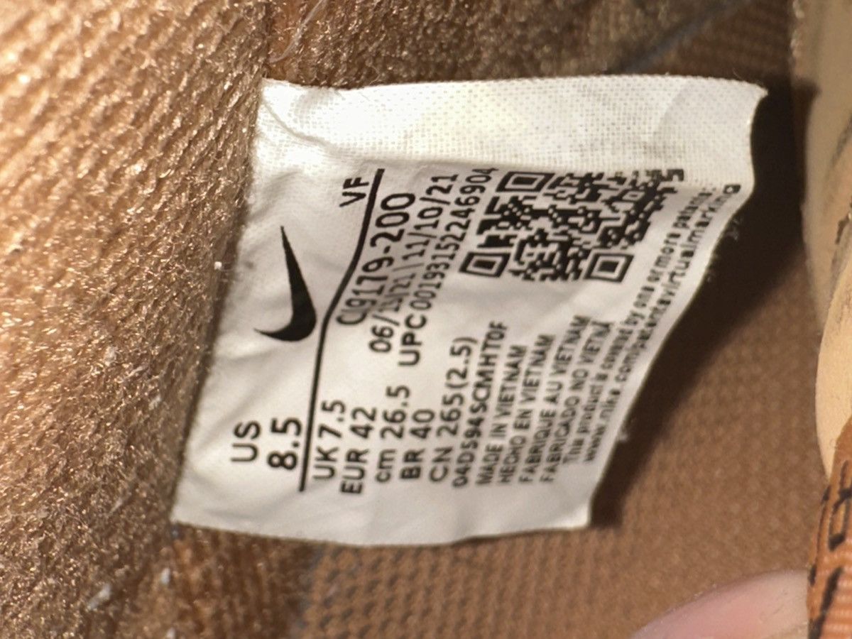 Nike Nike Airforce 1 Wheat Size US 8.5 / EU 41-42 - 7 Thumbnail