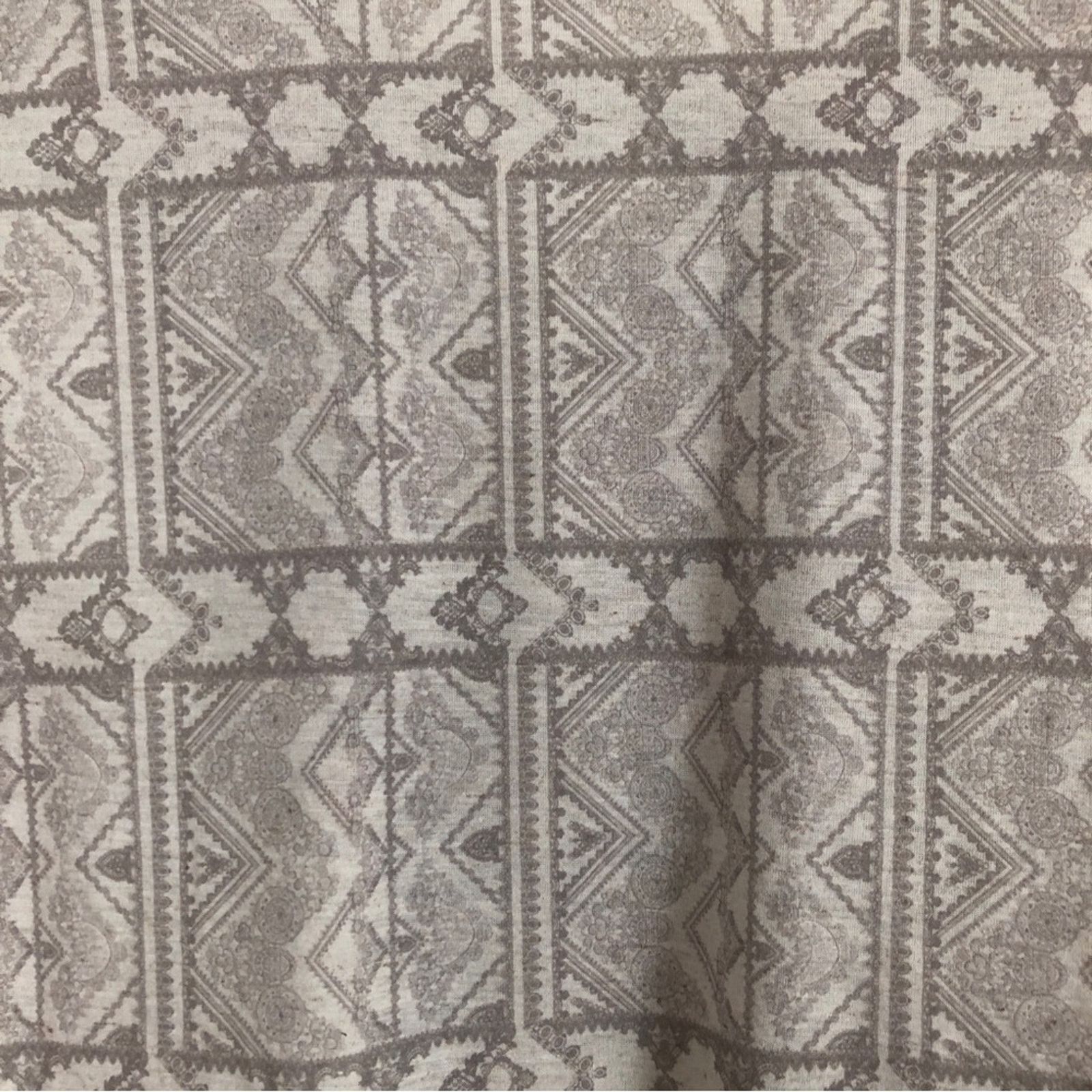 Other Cato Gray Draped Hem Floral Lace Geometric Blouse Top Size L / US 10 / IT 46 - 11 Thumbnail