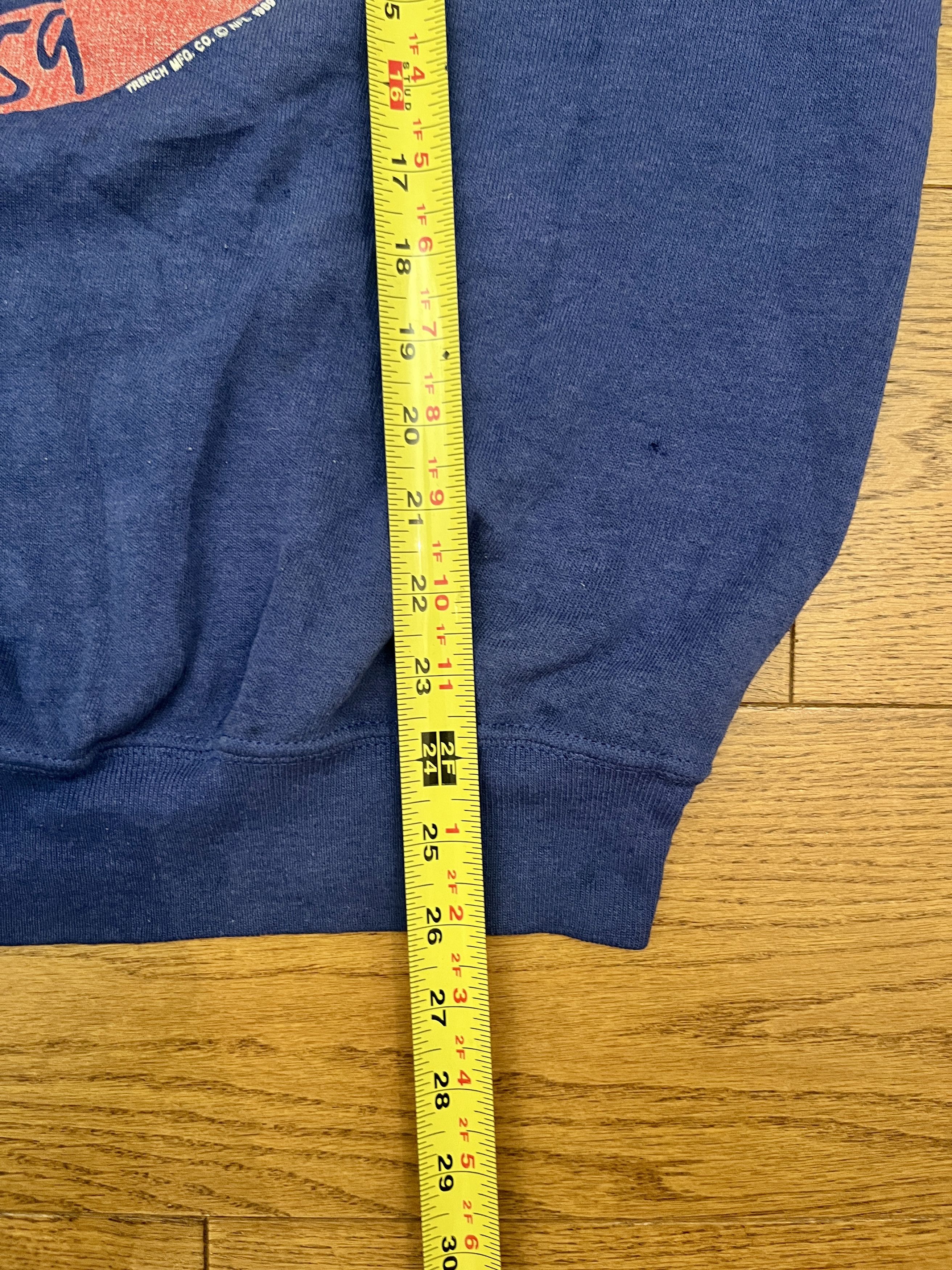 Vintage Vtg 80s Buffalo Bills Bassett Walker USA Sweatshirt XL Size US XL / EU 56 / 4 - 4 Thumbnail