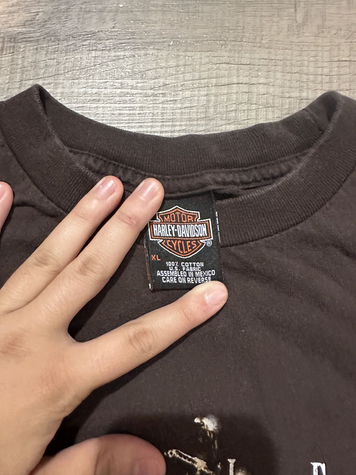 Vintage Vintage Harley tee Size US XL / EU 56 / 4 - 2 Thumbnail