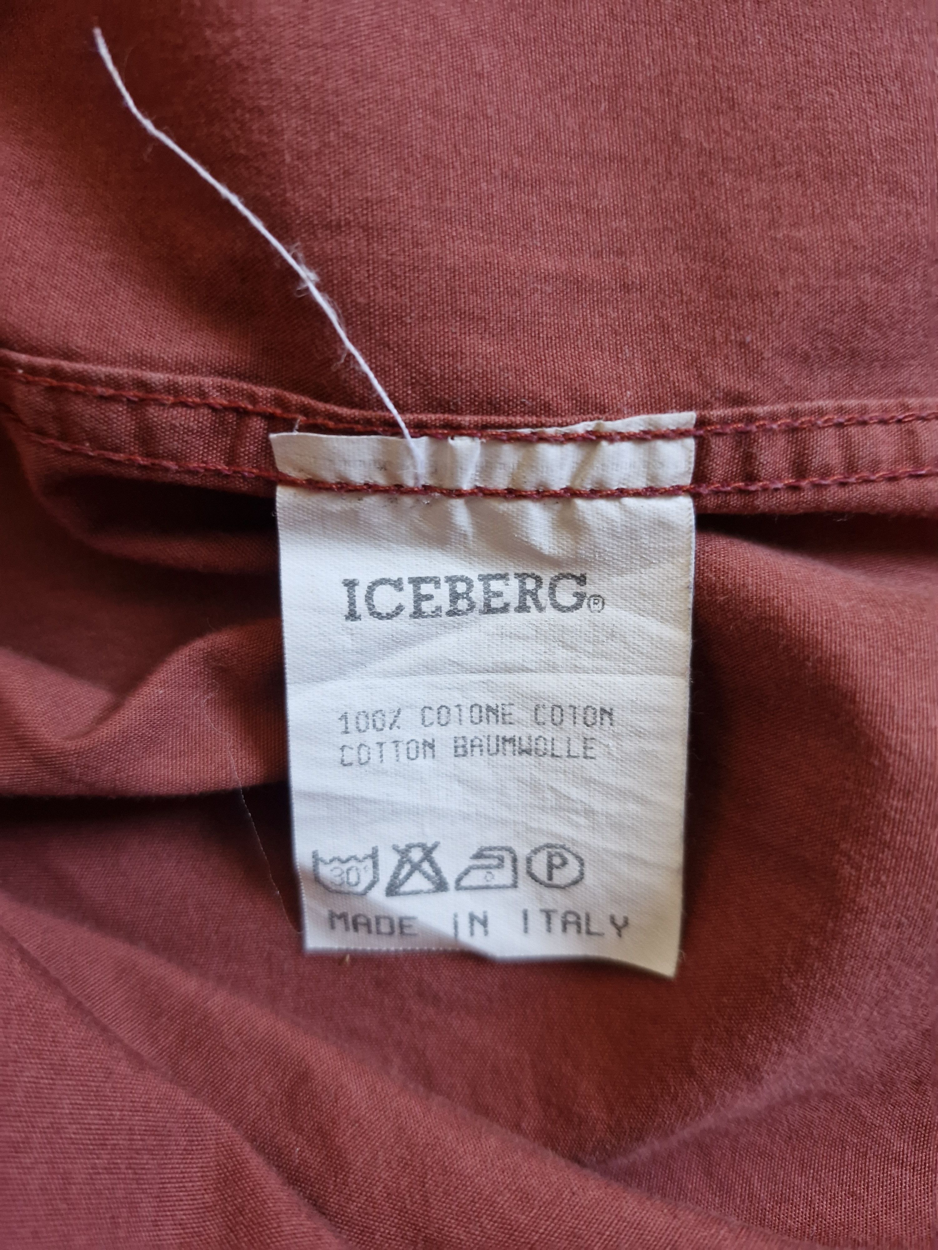 Iceberg Iceberg vintage shirt 80/90 Size US M / EU 48-50 / 2 - 6 Thumbnail