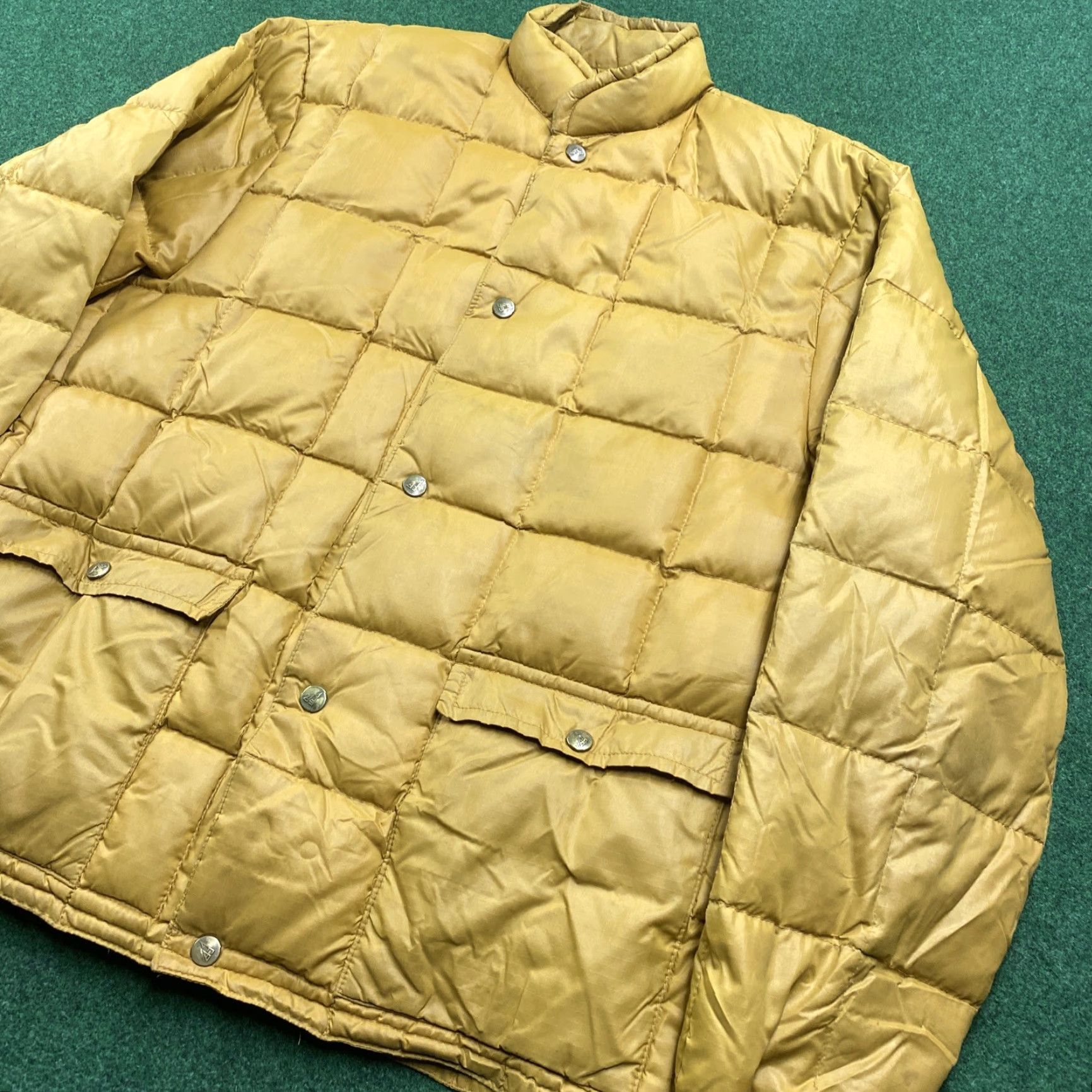 Eddie Bauer VINTAGE Eddie Bauer Jacket Mens M Yellow 70S Quilted Down 3-in-1 Coat USA Size US M / EU 48-50 / 2 - 2 Thumbnail