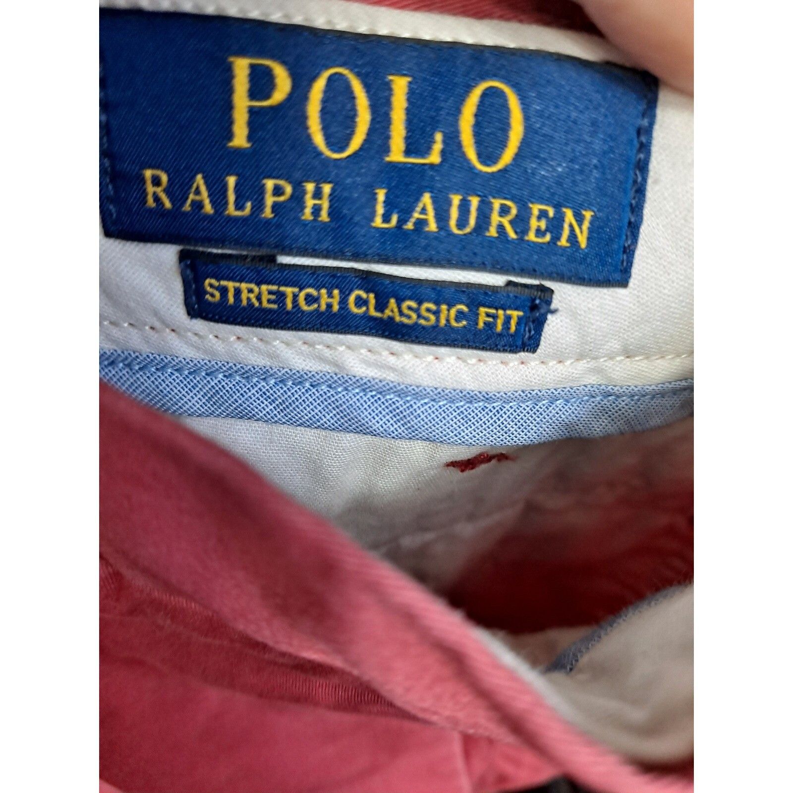 Polo Ralph Lauren Polo Ralph Lauren Stretch Classic Fit Shorts Casual Red Size Size US 33 - 2 Thumbnail