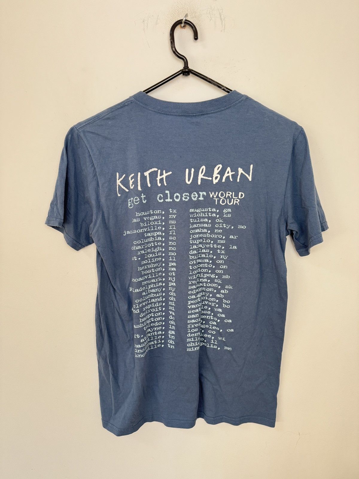 Band Tees Keith Urban World Tour T-Shirt Size US S / EU 44-46 / 1 - 2 Thumbnail