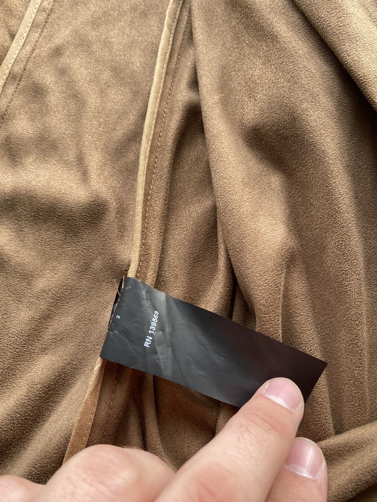 Designer × The Kooples 195£ RRP The Kooples Suede Blazer Coat Womens 38 size Size XS / US 0-2 / IT 36-38 - 5 Thumbnail