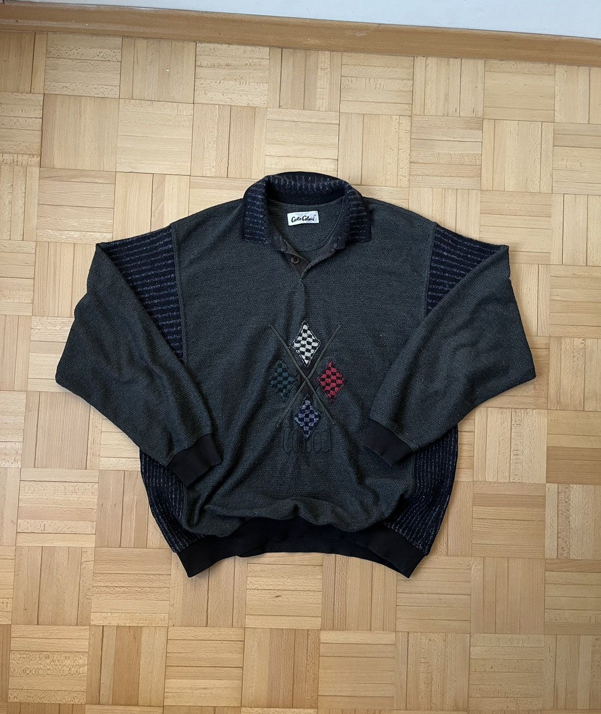 Carlo Colucci × Coogi × Vintage Vintage Carlo Colucci sweater golf style 90s Coogi Size US L / EU 52-54 / 3 - 1 Thumbnail