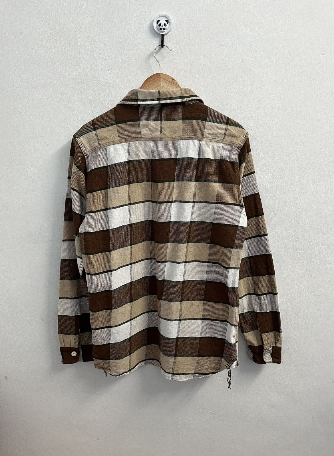Sugar Cane Heavyweight Flannel Plaid Shirt Vintage Houston Union Made Size US L / EU 52-54 / 3 - 8 Thumbnail