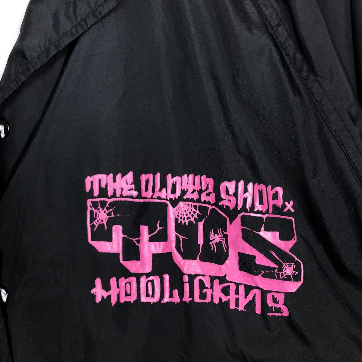 Japanese Brand 🔥90’s Vintage Hooligans Coach Jacket Spell Out Big Logo Size US M / EU 48-50 / 2 - 13 Thumbnail