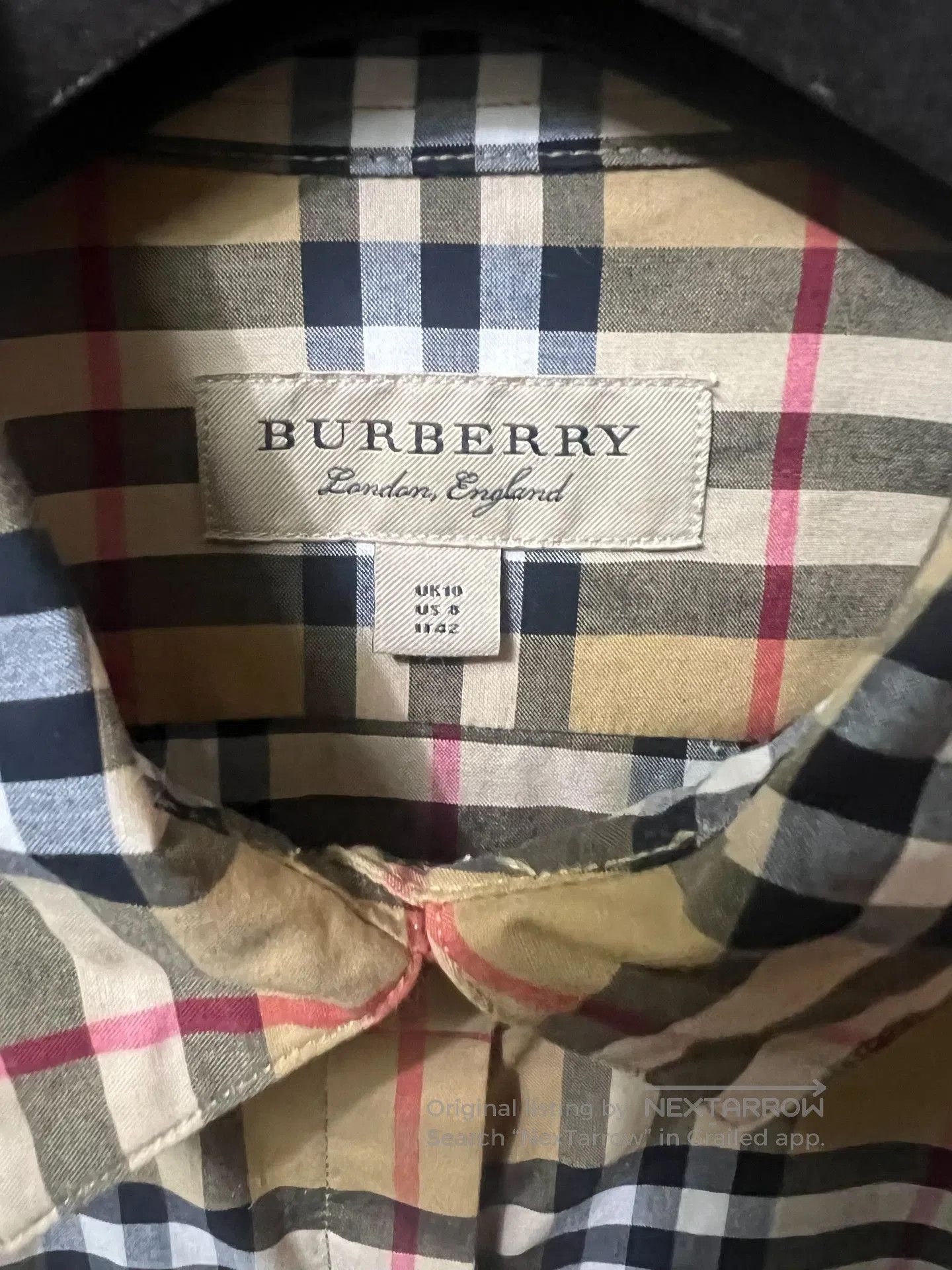 Burberry Burberry Women's Casual Check Shirt. Size M / US 6-8 / IT 42-44 - 4 Thumbnail