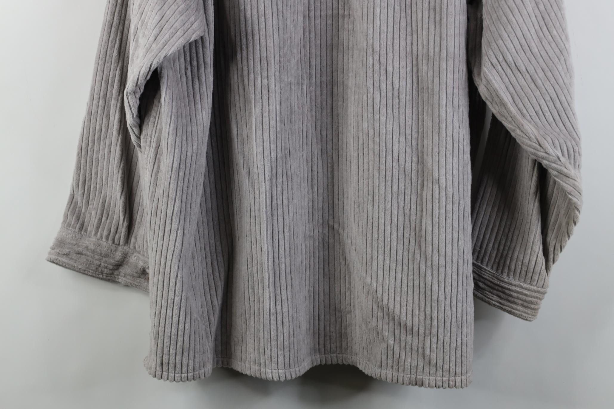 Vintage AS IS Vintage 90s Streetwear Shirt Jacket Jac Shirt Gray Size US XL / EU 56 / 4 - 14 Thumbnail
