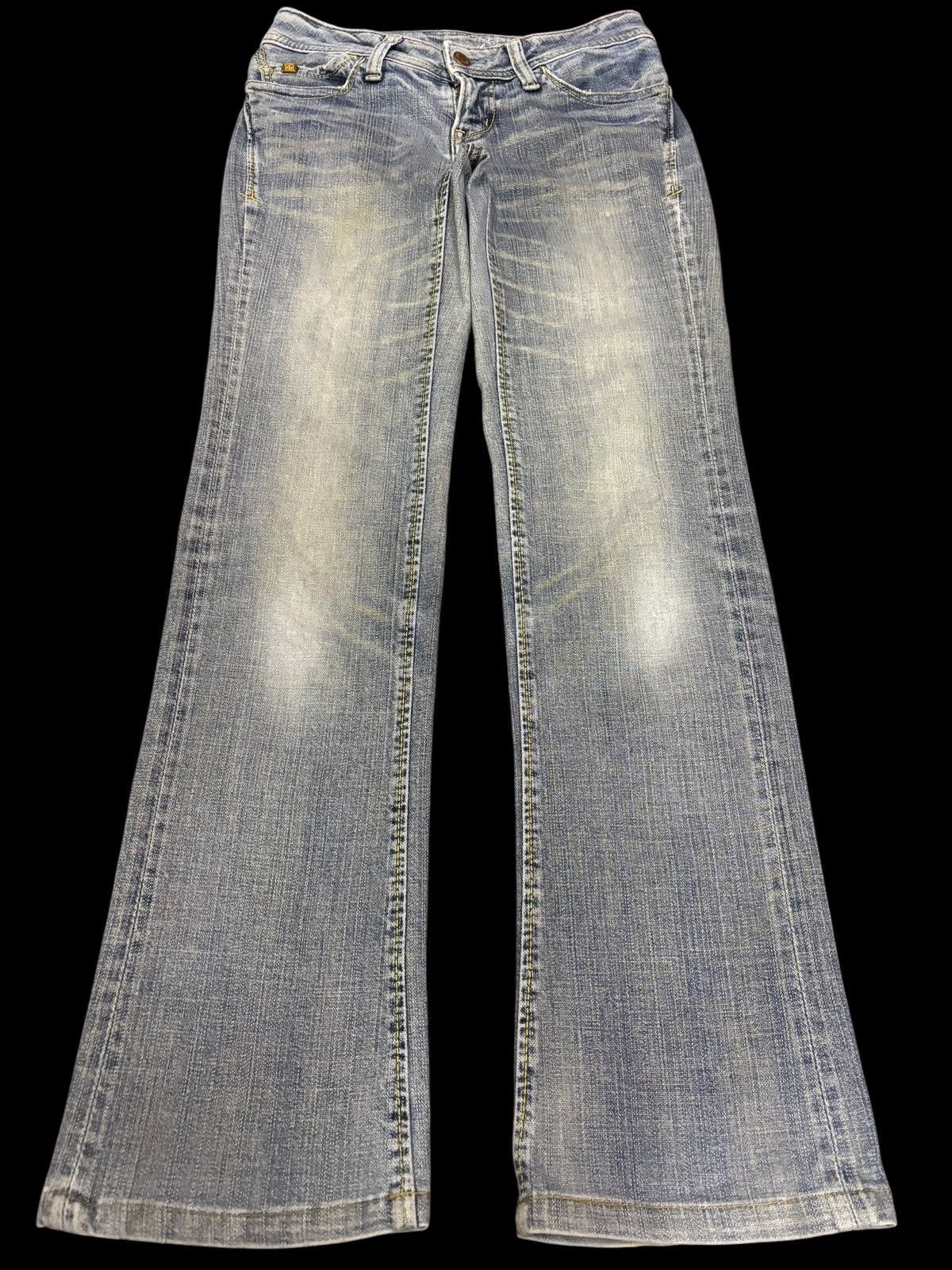 Japanese Brand × Vintage Vintage Georgia Love Bootcut Blue Washed Jeans Size 27" / US 4 / IT 40 - 1 Thumbnail