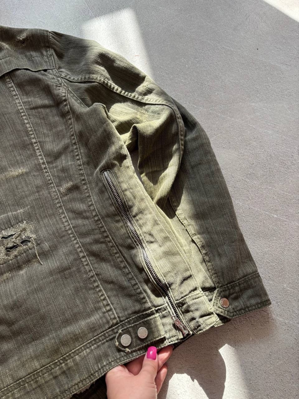 Other Avant Garde Denim Canvas Y2K Yohji Yamamoto Style Jacket Size US M / EU 48-50 / 2 - 8 Thumbnail