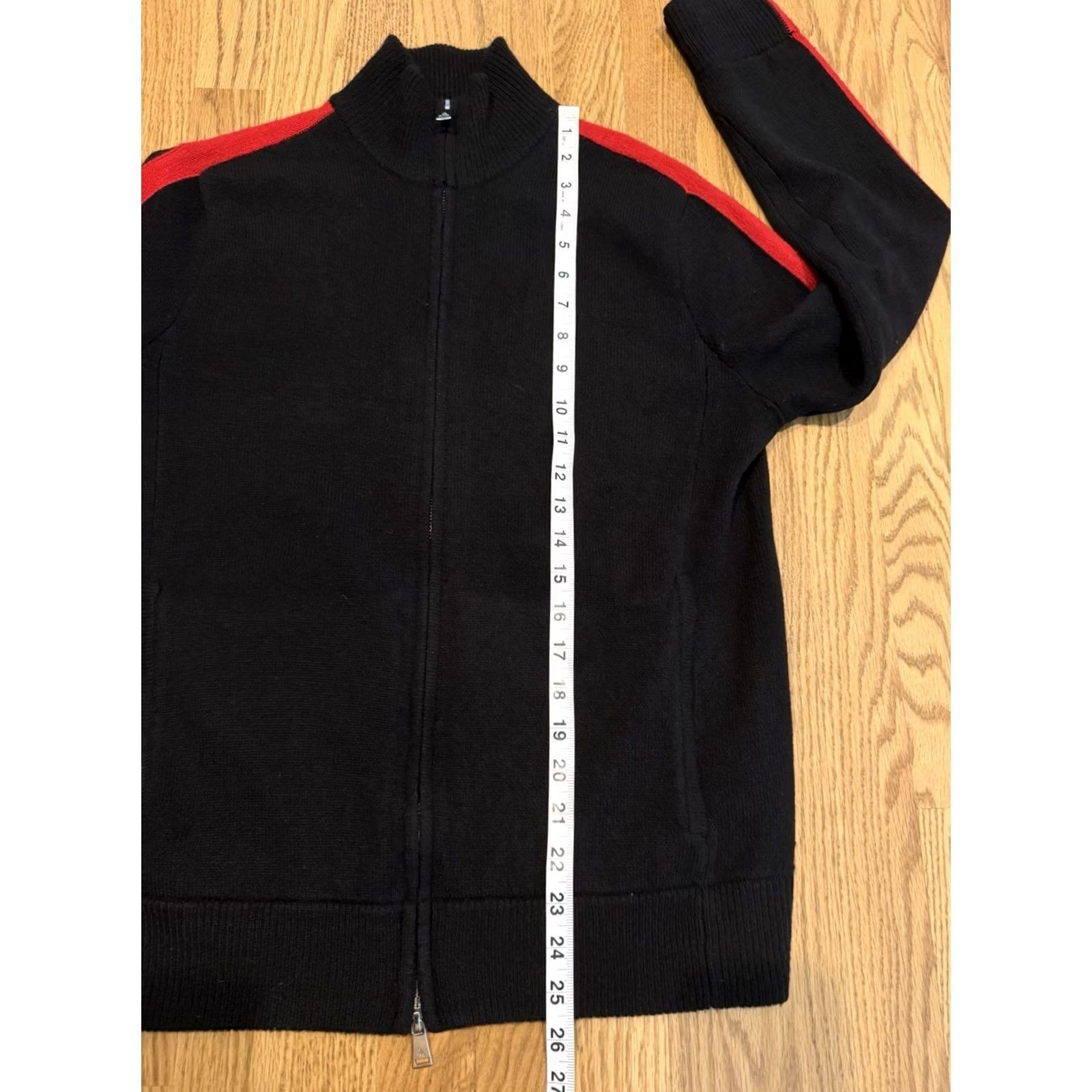 Ralph Lauren Lauren Ralph Lauren Cashmere Blend Zip Up Sweater Cardigan Stripe Women’s Small Size S / US 4 / IT 40 - 6 Thumbnail