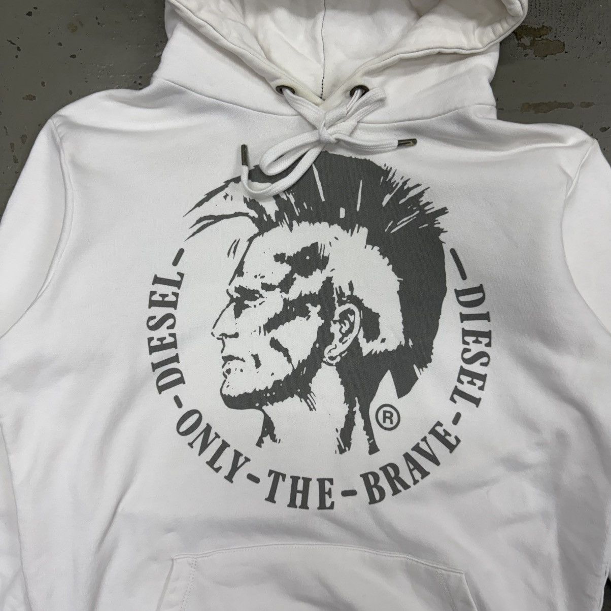Diesel Diesel Y2K hoodie Mohawk Logo Slim Fit Size US L / EU 52-54 / 3 - 2 Thumbnail