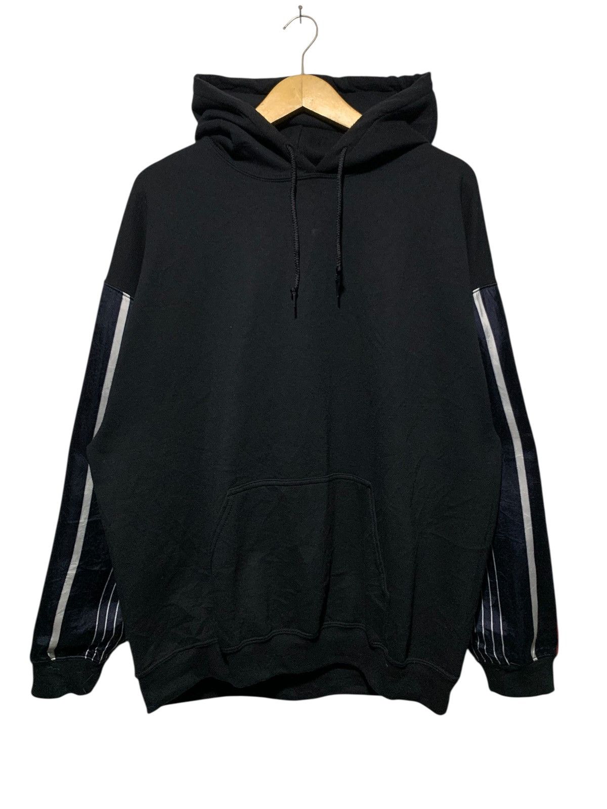 NOMA t.d FW19 NOMA t.d striped sleeve oversized hoodie Size US XL / EU 56 / 4 - 5 Thumbnail