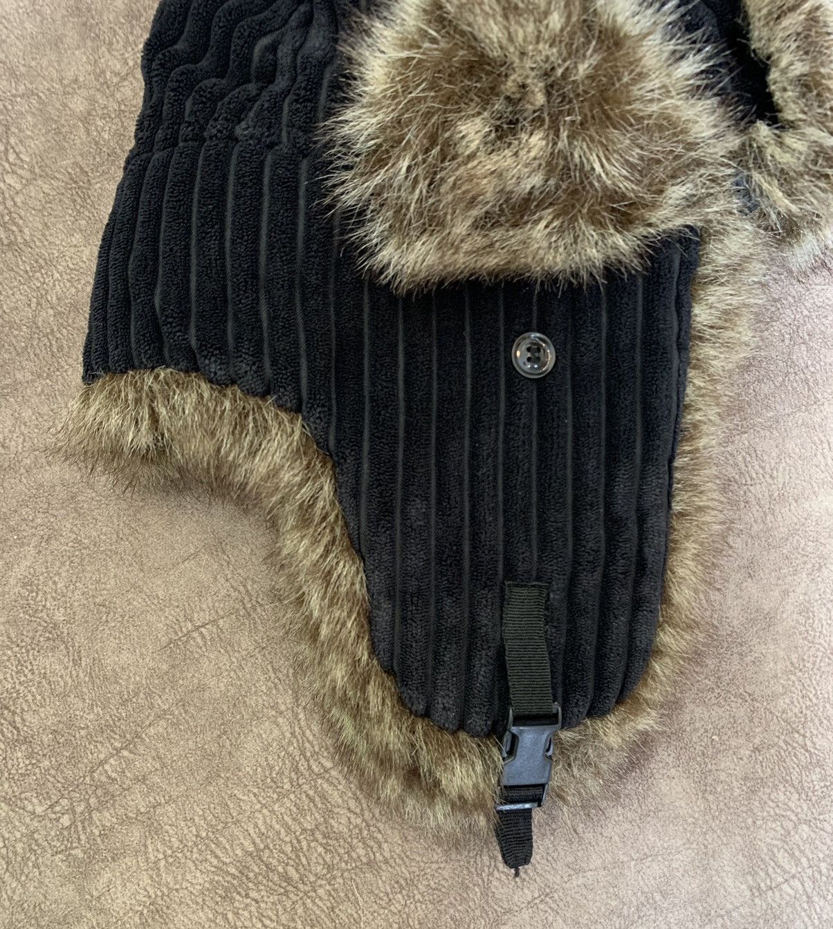 Japanese Brand Y2K Ushanka Hat Size ONE SIZE - 3 Thumbnail