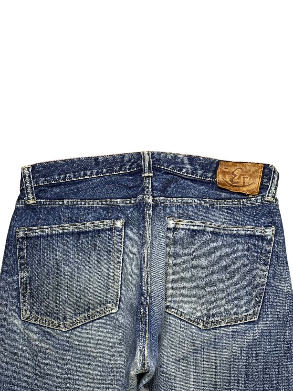 Eternal × Japanese Brand Vintage Japanese Eternal Selvedge Distressed Loose Jeans Size US 32 / EU 48 - 9 Thumbnail