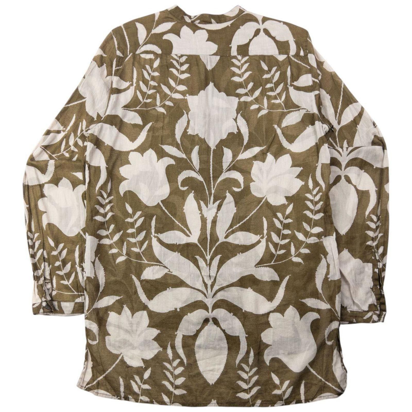 Prada Vintage 2000s Prada Sport Floral Blouse Shirt Womens Size XL Size XL / US 12-14 / IT 48-50 - 2 Thumbnail