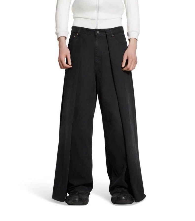 Balenciaga Balenciaga size s 23 Winter Show 4-Leg DOUBLE SIDE Jeans 2 Size US 28 / EU 44 - 7 Thumbnail