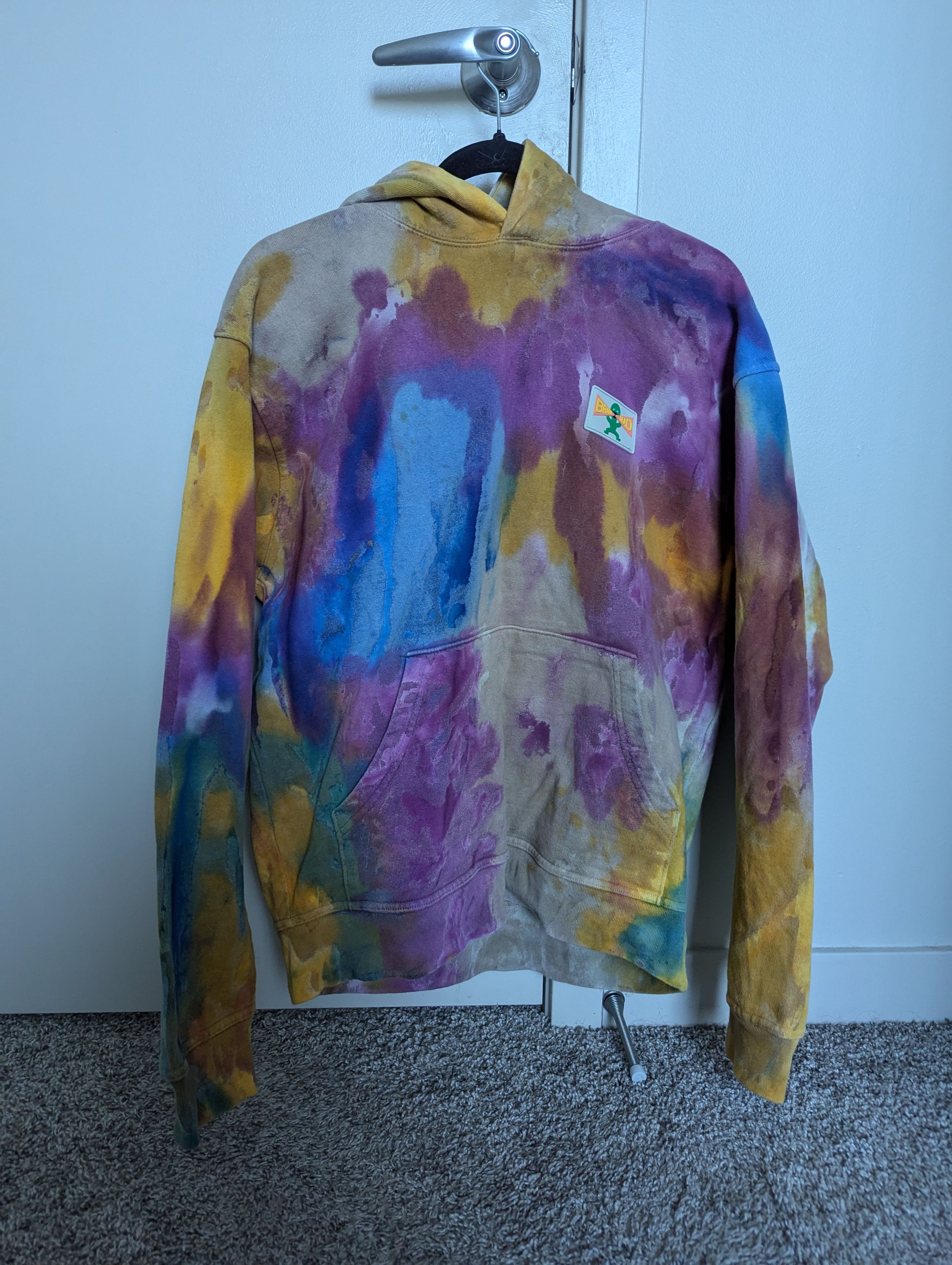 Brain Dead Brain Dead Shout PVC Patch Hoodie Grailed