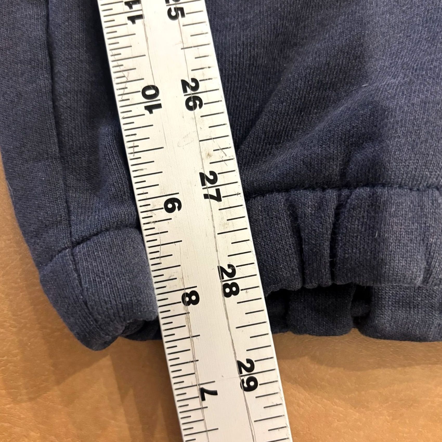 Vintage Mecca USA Mens Vintage Baggy Sweatpants Navy Blue Embroidered Logo Size Medium Size US 31 - 5 Thumbnail