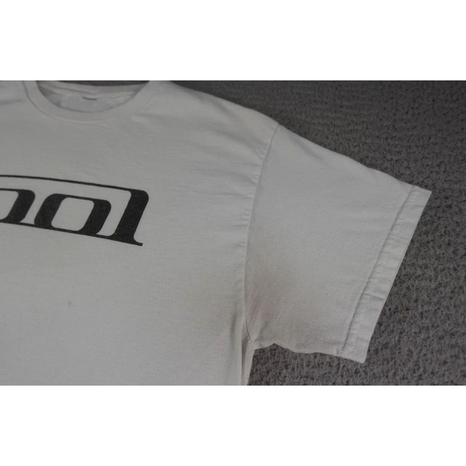Doublet Tool Tour Shirt Mens Large White Graphic Print Double Sided Opiate Vintage 2009 Los Angeles CA Wrench Logo Bands Mens Shirt Size US L / EU 52-54 / 3 - 4 Thumbnail