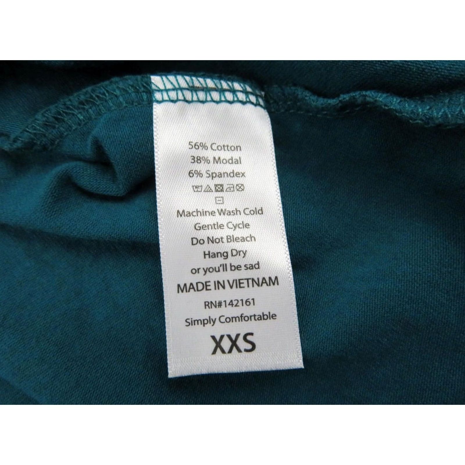 Vintage LuLaRoe Women's Carly Dress XXS Solid Green Red Stretch Swing High Low Size XXS / US 00 / IT 34 - 6 Thumbnail