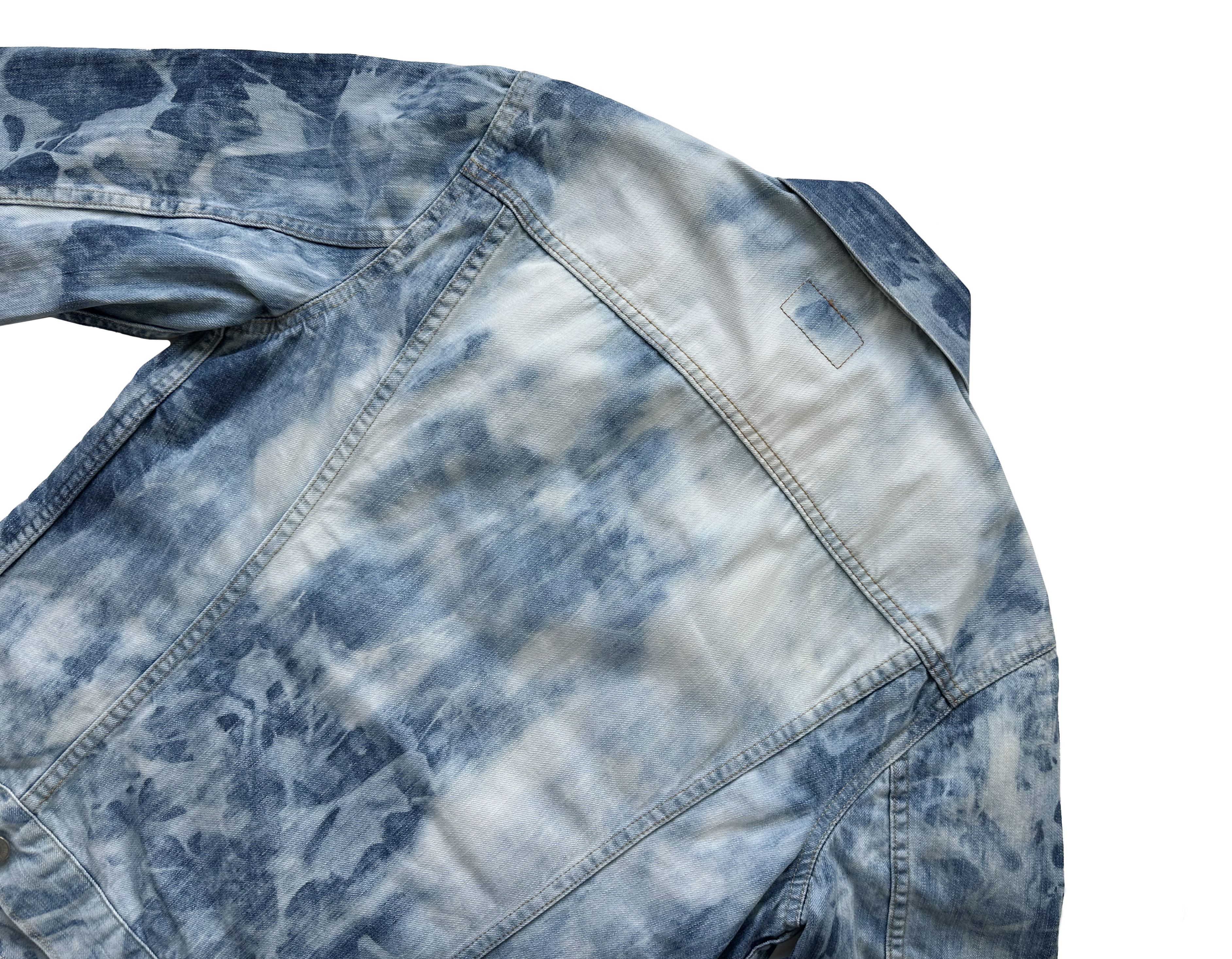 Levi's Levi's "Cock Sparrer" acid wash denim jacket Size US M / EU 48-50 / 2 - 9 Thumbnail