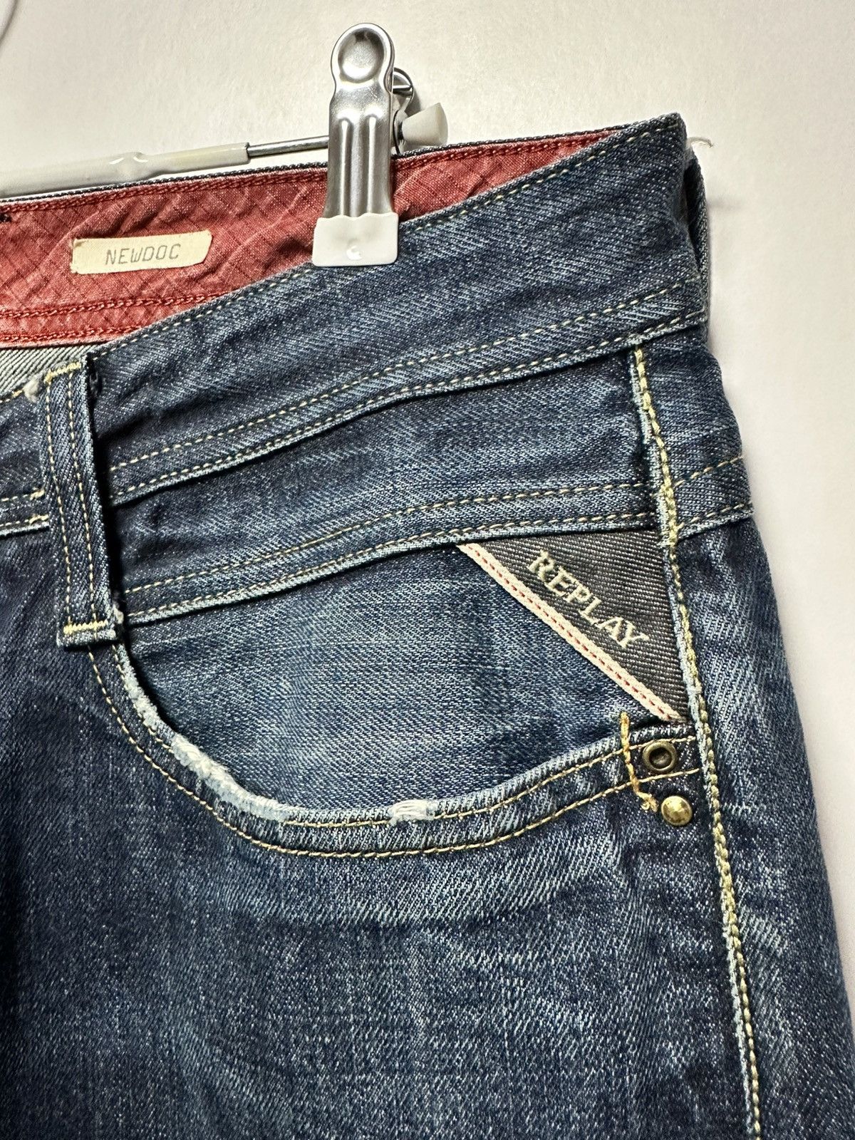 Replay Replay Fashion Box Japan Salvage Vintage True Denim Size US 32 / EU 48 - 8 Thumbnail