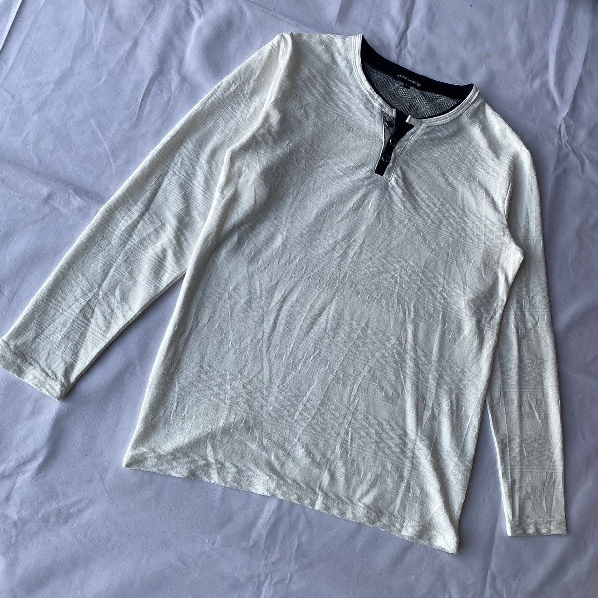 Japanese Brand × Le Grande Bleu (L.G.B.) × semanticdesign Japanese Semantic Design Double Layer Gothic Long Sleeve Size US S / EU 44-46 / 1 - 5 Thumbnail