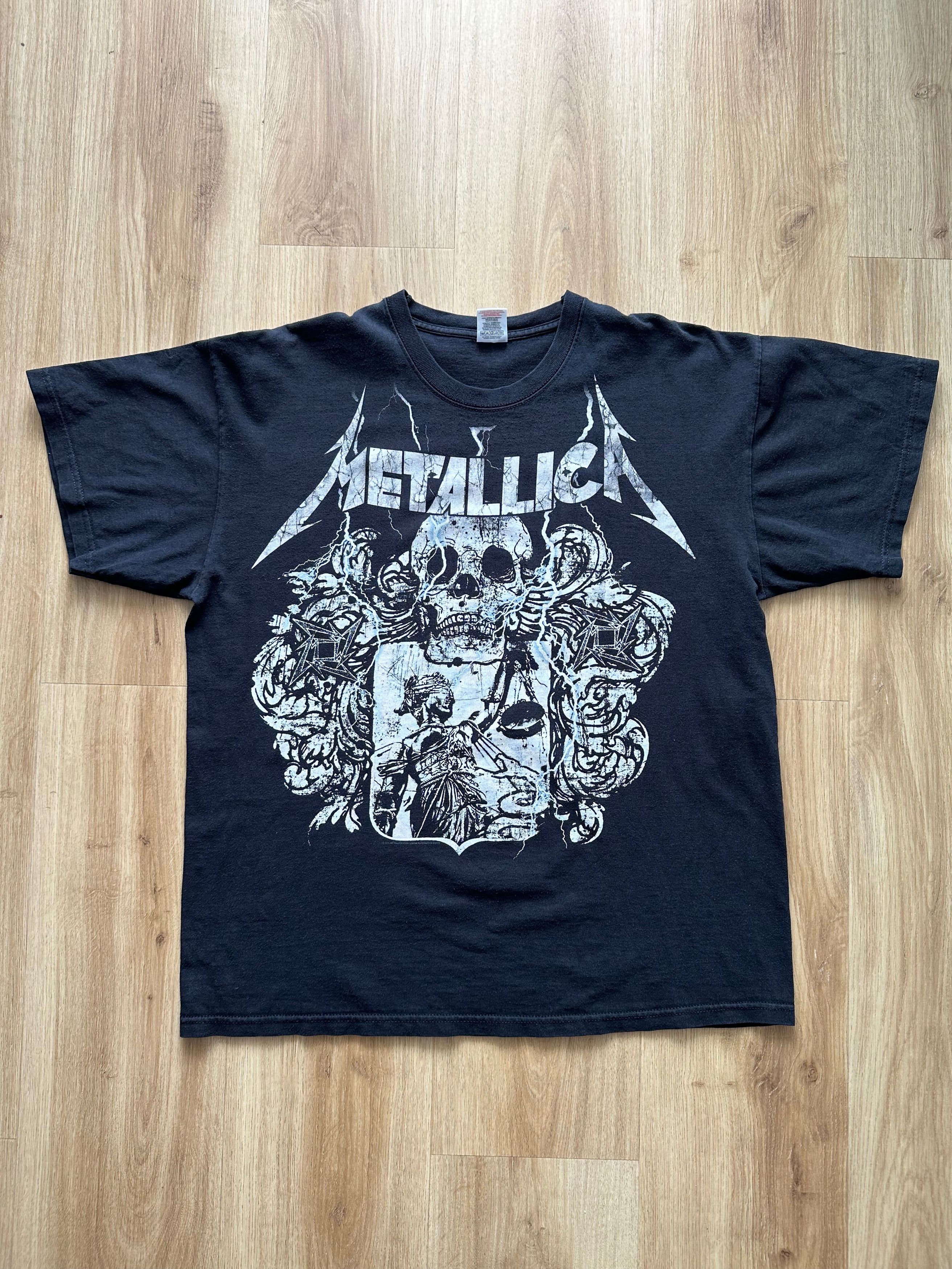 Band Tees Metallica and justice for all vintage tee rock shirt t y2k Size US L / EU 52-54 / 3 - 6 Thumbnail