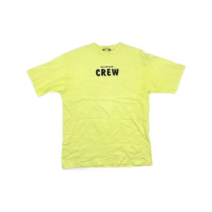 Balenciaga Balenciaga Balenciaga Crew Logo Print Short Sleeve TShirt Size US S / EU 44-46 / 1 - 2 Thumbnail