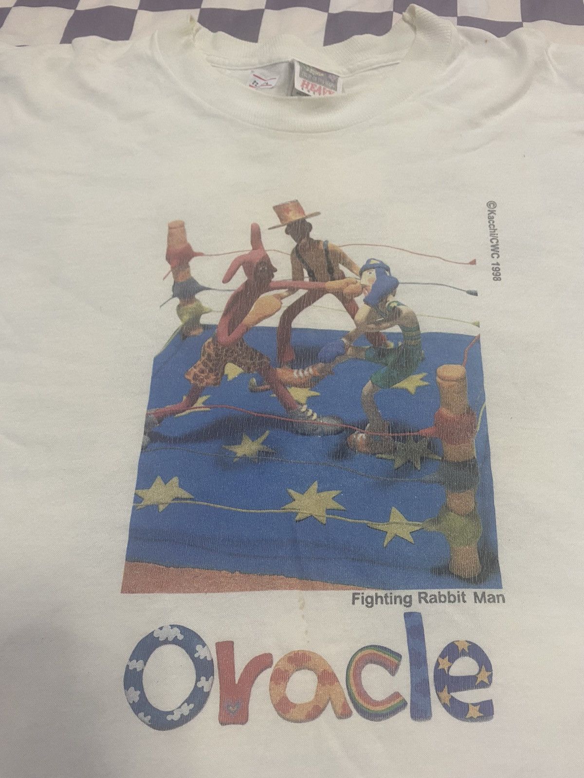 Vintage Rare VTG! 1998 Oracle Fighting Rabbit Man | Grailed
