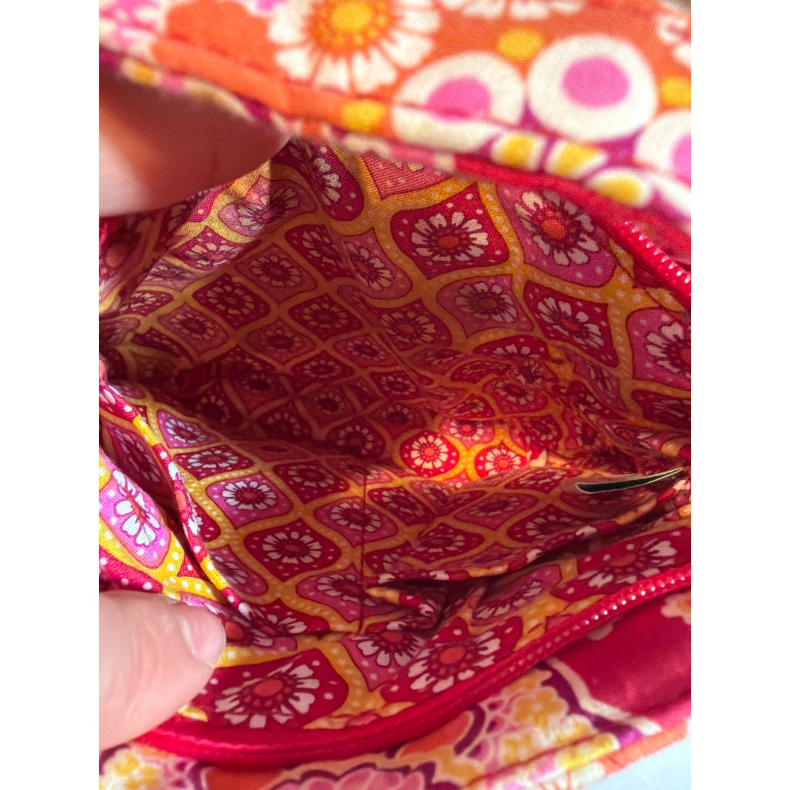Vera Bradley Vera Bradley Purse Hannah Mini Bag Raspberry Fizz Retired Size ONE SIZE - 3 Thumbnail