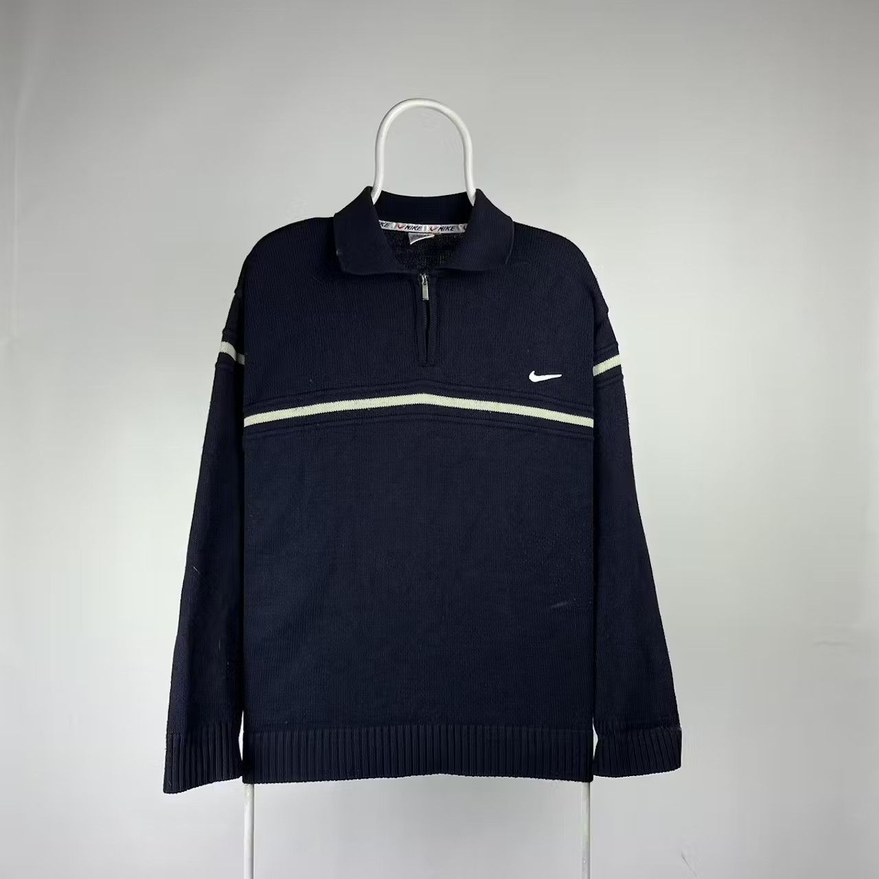 Nike Nike half zip sweater size small made in usa Size US S / EU 44-46 / 1 - 1 Thumbnail