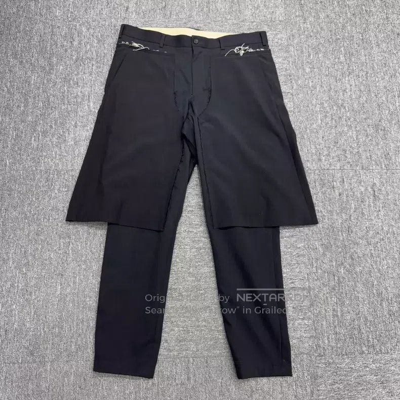 Comme des Garcons Comme Des Garcons size L Layered Casual Pants Size US 27 - 1 Thumbnail