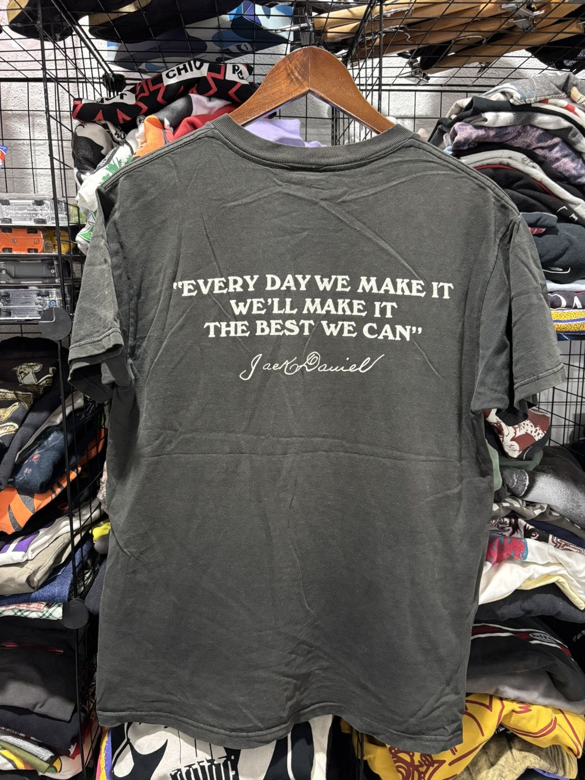 Vintage Vintage Jack Daniels Tshirt Size US M / EU 48-50 / 2 - 2 Thumbnail