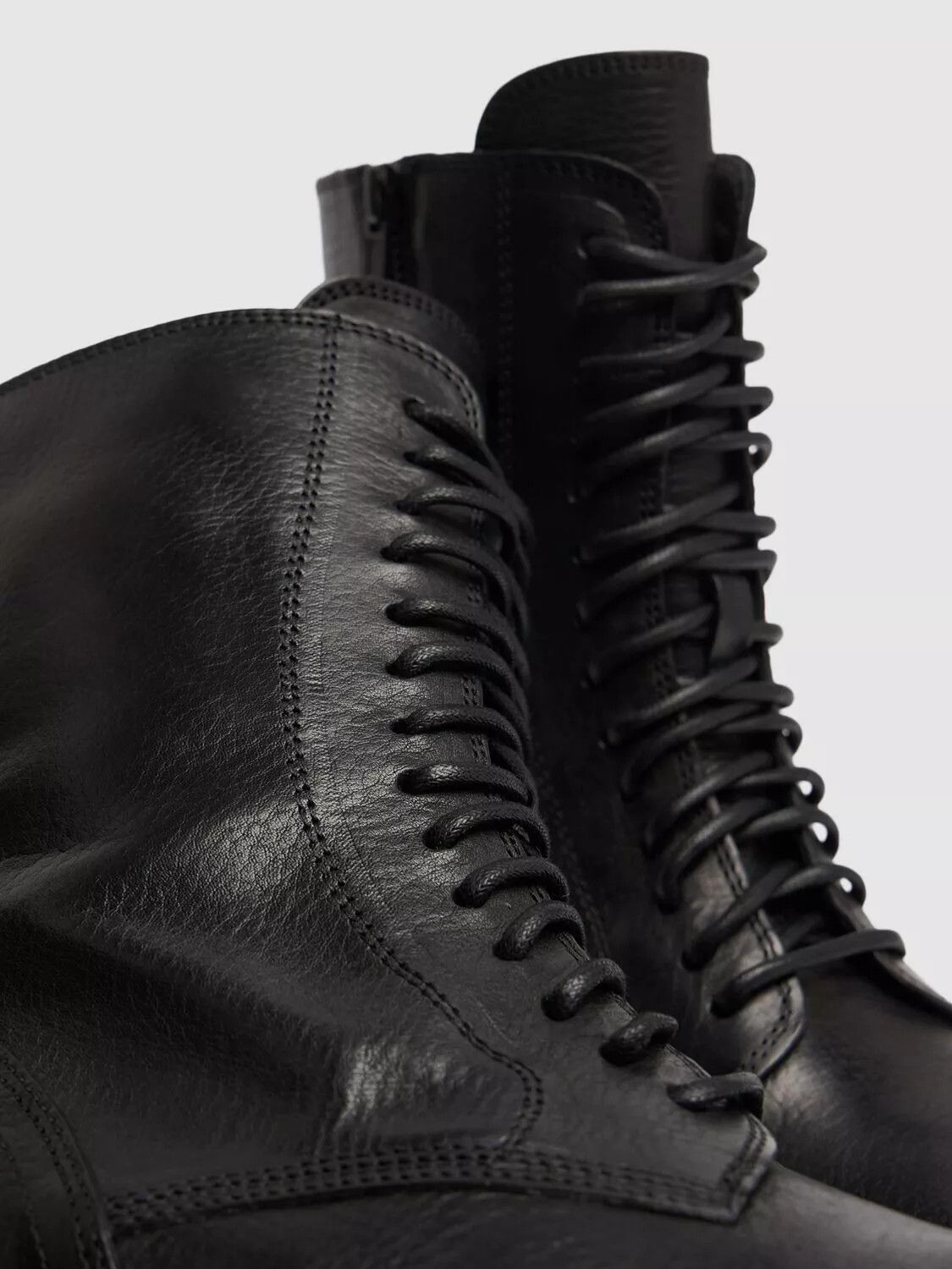 Ann Demeulemeester Ann Demeulemeester Danny Black Combat Boots Authentic Size US 6 / IT 36 - 3 Thumbnail