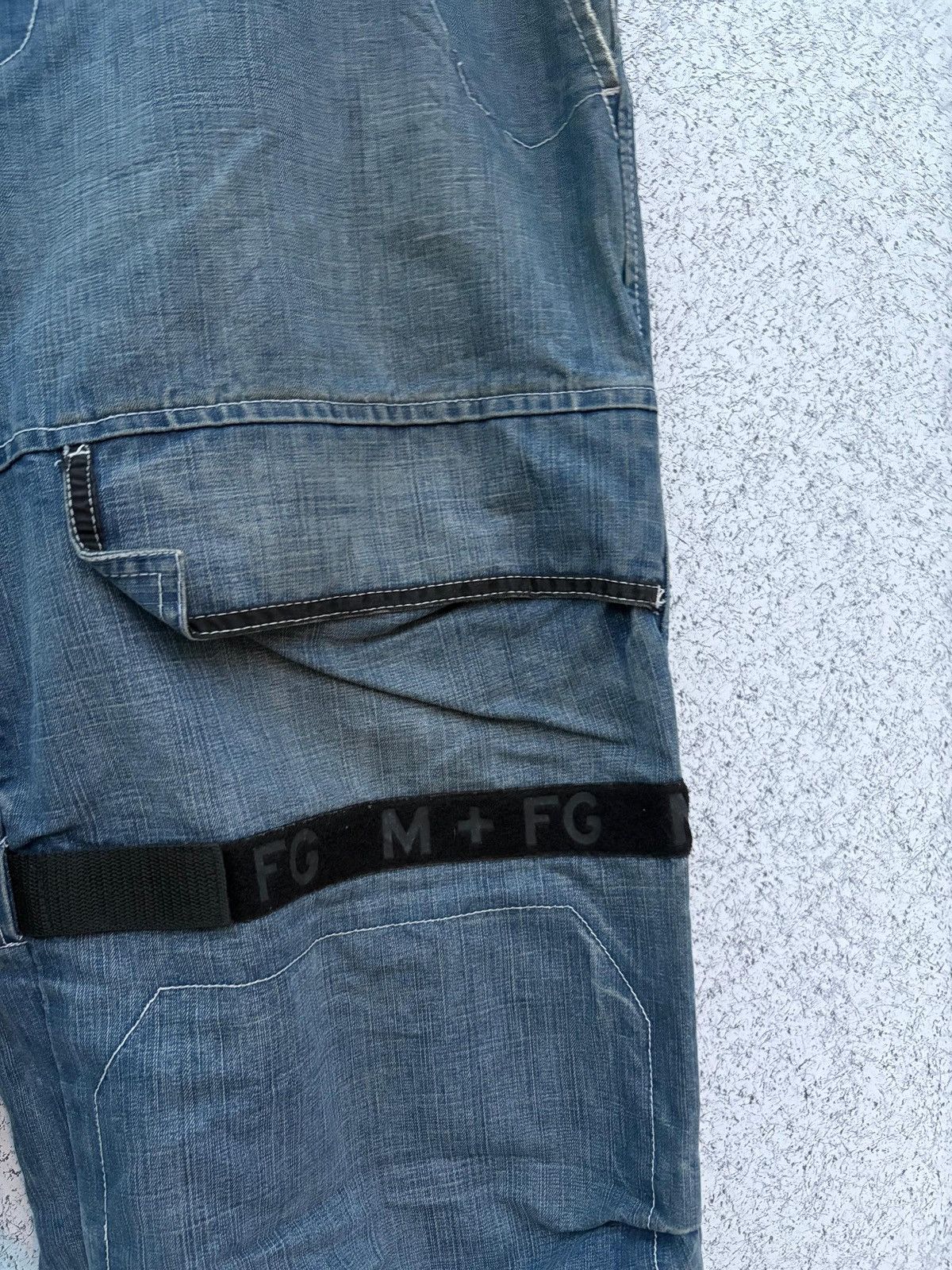 Marithe + Francois Girbaud × Vintage Vintage Marithe Francois Girbaud Bagg Denim Size US 36 / EU 52 - 13 Thumbnail