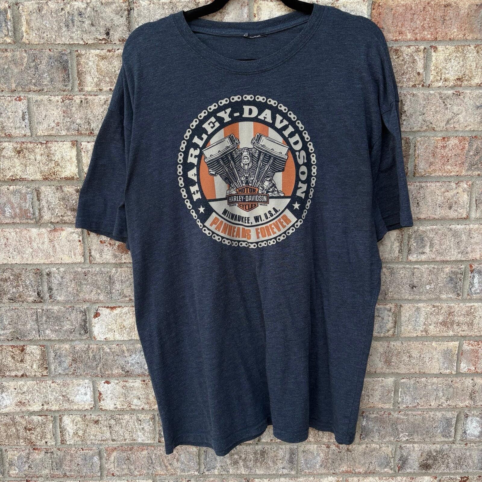 Harley Davidson Vintage Harley Davidson motorhead T-shirt Size US XL / EU 56 / 4 - 1 Thumbnail