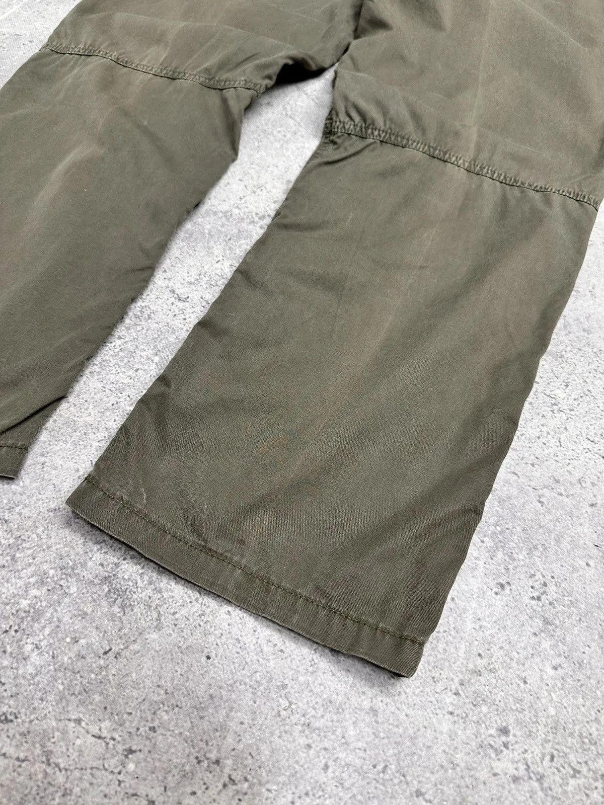 Vintage Brunello Cucinelli Men Leisure Relaxed Cargo Pants Grey XL Size US 34 / EU 50 - 15 Thumbnail