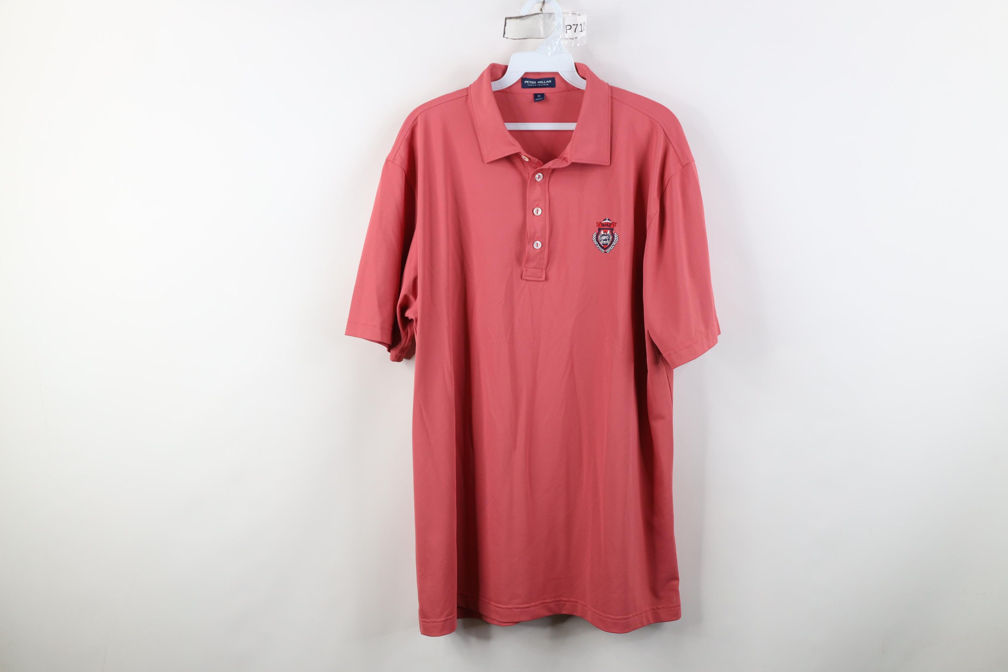 Peter Millar Peter Millar Crown Crafted Club Florida Golf Polo Shirt Pink Size US XL / EU 56 / 4 - 1 Thumbnail