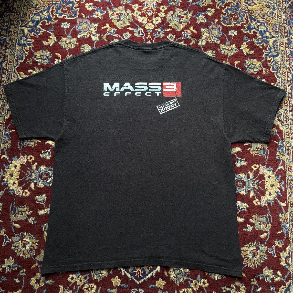 Playstation Vintage 2012 Mass Effect 3 N7 Xbox 360 video game promo tee Size US XL / EU 56 / 4 - 5 Thumbnail