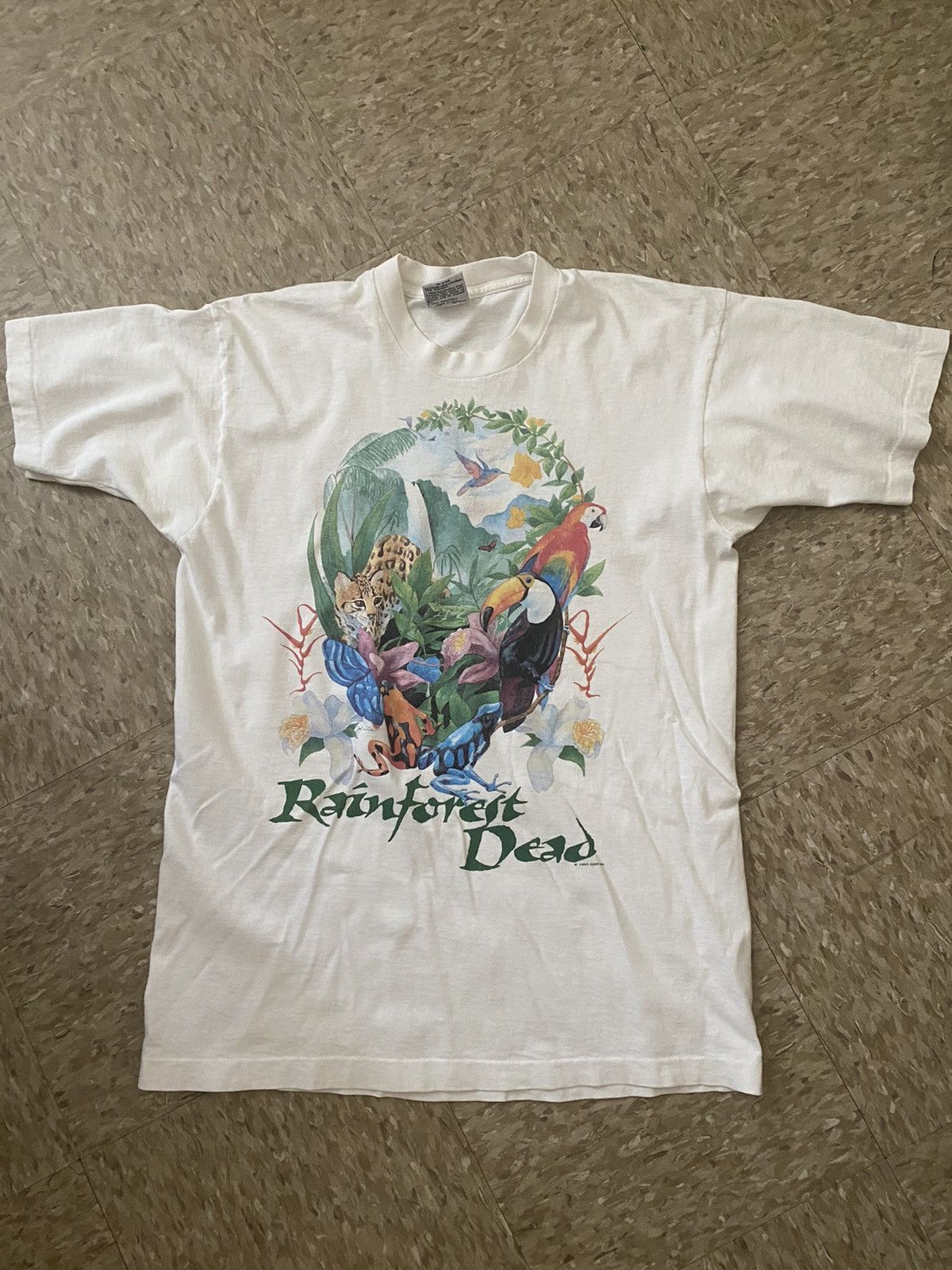 Grateful Dead × Liquid Blue × Vintage “Rainforest Dead” summer tour 93’ Size US L / EU 52-54 / 3 - 1 Thumbnail